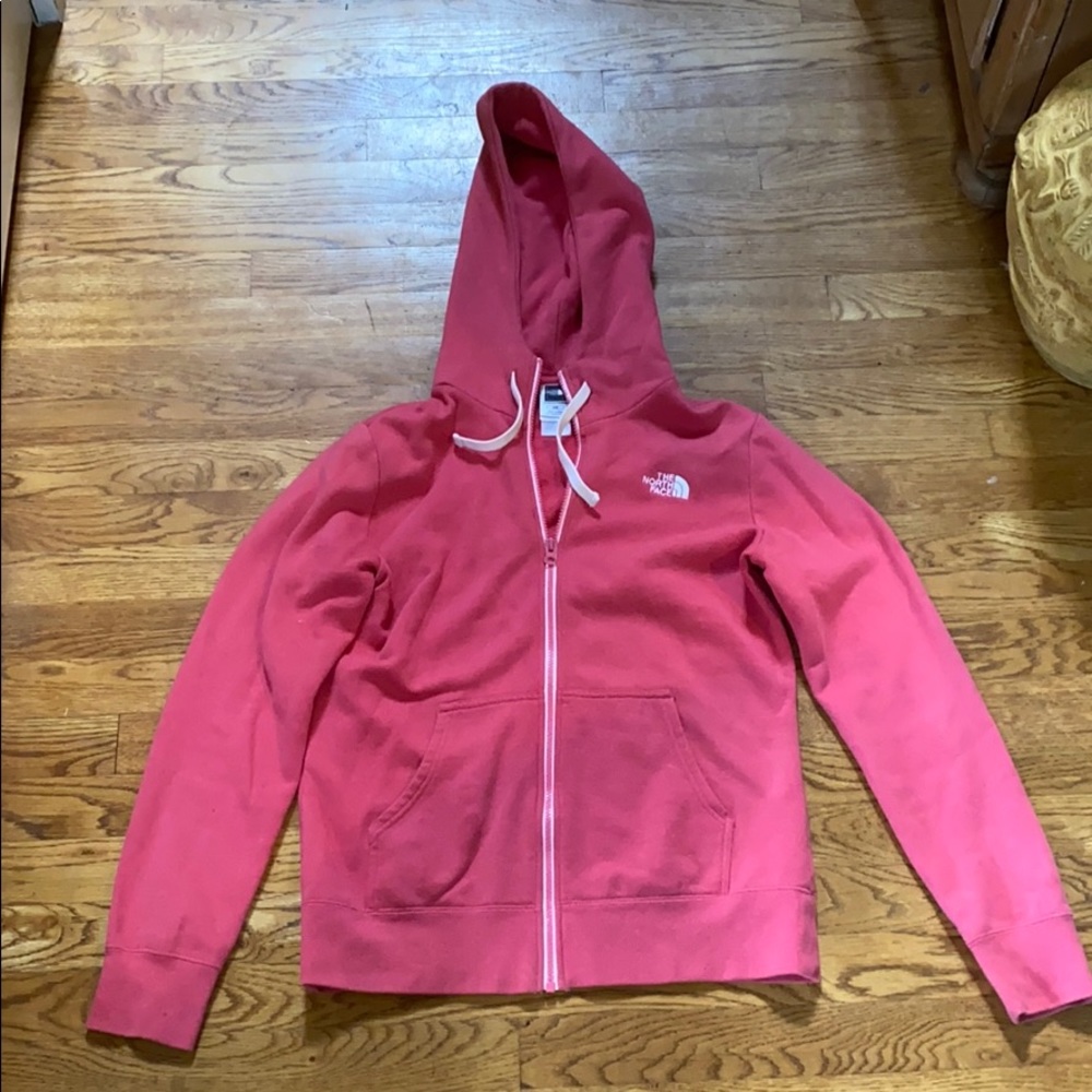 North face zip up jacket